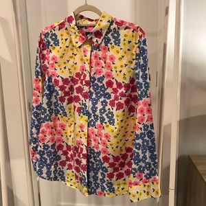 Talbots, Colorful, Spring, Button-down Shirt